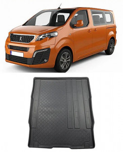 Peugeot E-Traveller Van din 01.2016 - Prezent, Tavita Pentru Portbagaj Lux Premium Dedicata, Ampatament Mediu L2 In Spatele Randului 2 Scaune Culisate In Fata) *2 accesorii pentru autoturismul tau - masina v187182