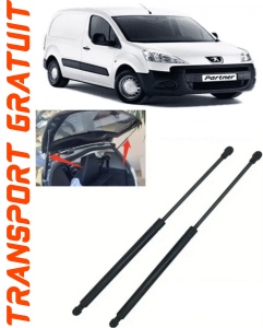 Peugeot Partner Set 2 amortizoare pentru portbagaj Krosno compatibil cu Peugeot Partner Van fabricat intre 2008 accesorii pentru autoturismul tau - masina v85904