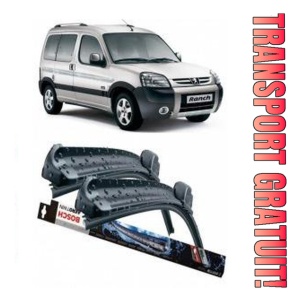 Peugeot Partner Set 2 stergatoare parbriz Bosch Bosch Aerotwin compatibile cu Peugeot Partner 2009 (65 cm / 40 cm)