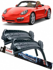 Porsche Boxster Set 2 stergatoare parbriz Bosch Bosch Aerotwin compatibile cu Porsche Boxster 2007-2011 (55 cm / 53 cm) accesorii pentru autoturismul tau - masina v133085