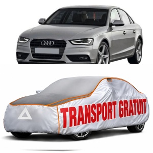 Prelata Antigrindina pentru auto Audi A4 (B8) (2007-2015) - husa protectie antigrindina si intemperii meteo severe - anti-grindina vijelii furtuni pentru auto