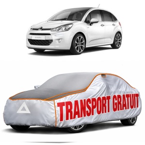 Prelata Antigrindina pentru auto Citroen C4 (2004-2010) - husa protectie antigrindina si intemperii meteo severe - anti-grindina vijelii furtuni pentru auto