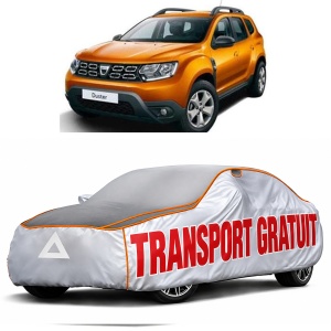 Prelata Antigrindina pentru auto Dacia Duster (2017-) - husa protectie antigrindina si intemperii meteo severe - anti-grindina vijelii furtuni pentru auto
