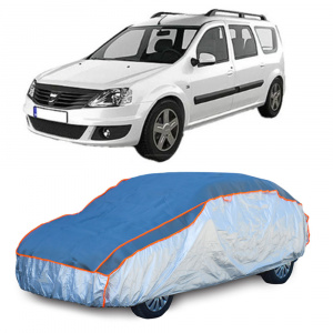 Prelata Antigrindina pentru auto Dacia Logan I Mcv 2004-2012 - husa protectie antigrindina si intemperii meteo severe - anti-grindina vijelii furtuni pentru auto accesorii pentru autoturismul tau - masina v57704