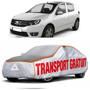 Prelata Antigrindina pentru auto Dacia Sandero (2012-2020) - husa protectie antigrindina si intemperii meteo severe - anti-grindina vijelii furtuni pentru auto