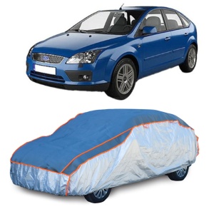 Prelata Antigrindina pentru auto Ford Focus II (C307) (2004-2011) - husa protectie antigrindina si intemperii meteo severe - anti-grindina vijelii furtuni pentru auto accesorii pentru autoturismul tau - masina v57473