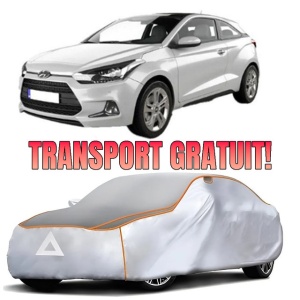 Prelata Antigrindina pentru auto Hyundai I20 II 2014-2020 - husa protectie antigrindina si intemperii meteo severe - anti-grindina vijelii furtuni pentru auto
