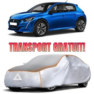 Prelata Antigrindina pentru auto Peugeot E-208 (2020-) - husa protectie antigrindina si intemperii meteo severe - anti-grindina vijelii furtuni pentru auto