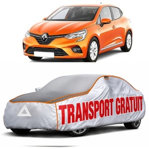 Prelata Antigrindina pentru auto Renault Clio 5 2019- - husa protectie antigrindina si intemperii meteo severe - anti-grindina vijelii furtuni pentru auto