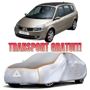 Prelata Antigrindina pentru auto Renault Scenic II 2003-2009 - husa protectie antigrindina si intemperii meteo severe - anti-grindina vijelii furtuni pentru auto