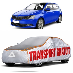Prelata Antigrindina pentru auto Skoda Fabia III (2014-2021) - husa protectie antigrindina si intemperii meteo severe - anti-grindina vijelii furtuni pentru auto