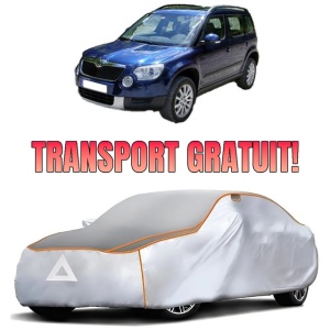 Prelata Antigrindina pentru auto Skoda Yeti 2009-2017 - husa protectie antigrindina si intemperii meteo severe - anti-grindina vijelii furtuni pentru auto
