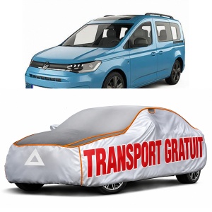 Prelata Antigrindina pentru auto Volkswagen Caddy IV (2020-) (Fata) - husa protectie antigrindina si intemperii meteo severe - anti-grindina vijelii furtuni pentru auto