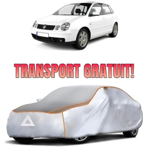 Prelata Antigrindina pentru auto Volkswagen Polo 6Q / 9N / 9N3 IV 2002-2009 - husa protectie antigrindina si intemperii meteo severe - anti-grindina vijelii furtuni pentru auto