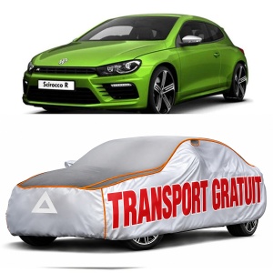Prelata Antigrindina pentru auto Volkswagen Scirocco (2008-2017) - husa protectie antigrindina si intemperii meteo severe - anti-grindina vijelii furtuni pentru auto
