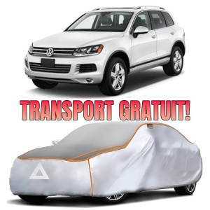 Prelata Antigrindina pentru auto Volkswagen Touareg (2010-2018) - husa protectie antigrindina si intemperii meteo severe - anti-grindina vijelii furtuni pentru auto