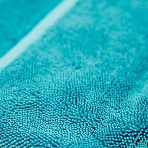 Prosop microfibra ultra absorbant auto AMOS Powerfluff 1000 GSM, manusa spalare, material premium, uscare rapida fara urme, Culoare Albastru, Dimensiune 60x80 cm - Img 5