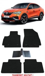 Renault Arkana E-Tech Hybrid fabricat din 03.2021 - Prezent, Suv, set covorase auto dedicate, din cauciuc 100% Premium - Transport Gratuit accesorii pentru autoturismul tau - masina v38199