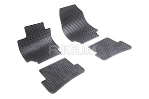Renault Captur I, Suv, fabricat din 04.2013 - 12.2019, set covorase auto dedicate, din cauciuc 100% Premium accesorii pentru autoturismul tau - masina v161193
