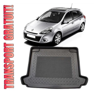 Renault Clio III Combi din 01.2008 - 02.2013, Tavita Pentru Portbagaj Lux Premium Dedicata, Portbagaj Superior *1