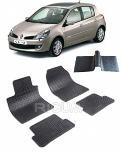 Renault Clio III, Hatchback, fabricat din 09.2005 - 09.2012, Set 5 Covorase Auto ( tunel median) accesorii pentru autoturismul tau - masina v148272