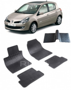 Renault Clio III, Hatchback, fabricat din 09.2005 - 09.2012, Set 5 Covorase Auto ( tunel median) accesorii pentru autoturismul tau - masina v148268