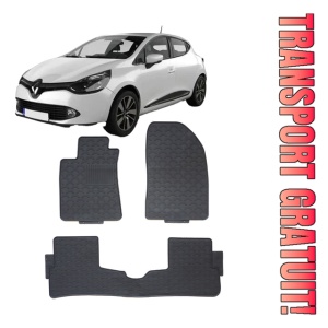Renault Clio IV (2012-2019) Set covorase auto cauciuc Exclusive Line