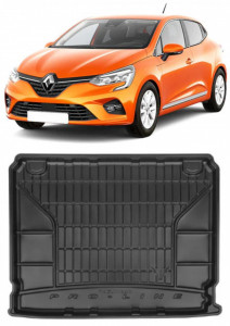 Renault Clio IV Combi din 03.2013 - Prezent, Tavita Pentru Portbagaj Lux Premium Dedicata, Portbagaj Inferior *2 accesorii pentru autoturismul tau - masina v189730