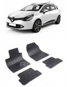 Renault Clio IV, Combi, fabricat din 03.2013 - Prezent, set covorase auto dedicate, din cauciuc 100% Premium accesorii pentru autoturismul tau - masina v155313