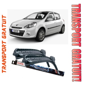 Renault Clio Set 2 stergatoare parbriz Bosch Bosch Aerotwin compatibile cu Renault Clio 2007-2014 (60 cm / 40 cm)