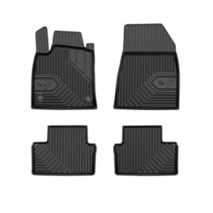 Renault Clio V Din 09.2019 - Prezent, Hatchback , Set Covorase Auto Tip Tavita Premium 3D, din cauciuc accesorii pentru autoturismul tau - masina v168836