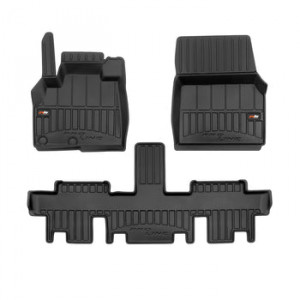 Renault Espace IV, Van, Din 10.2002 - 12.2014 , Set Covorase Auto Tip Tavita Premium 3D, din cauciuc accesorii pentru autoturismul tau - masina v170304