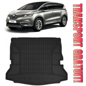 Renault Espace V Van din 04.2015 - Prezent, Tavita Pentru Portbagaj Lux Premium Dedicata, Rand 3 Culcat *1