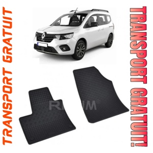 Renault Kangoo III fabricat din 06.2021 - Prezent, Van, 2 Locuri, set covorase auto dedicate, din cauciuc 100% Premium