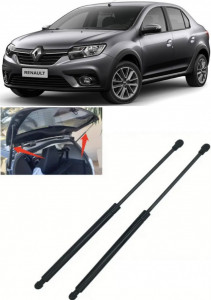 Renault Logan II Set 2 amortizoare pentru portbagaj / haion Krosno compatibil cu Renault Logan II Hatchback fabricat intre 2013-2020 accesorii pentru autoturismul tau - masina v91165
