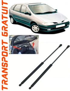Renault Megane I Set 2 amortizoare pentru portbagaj / haion Krosno compatibil cu Renault Megane I Hatchback fabricat intre 1996-2003 accesorii pentru autoturismul tau - masina v89911