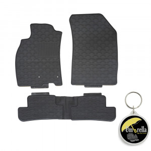 Renault Megane III (2008-2015) Set 5 covorase auto cauciuc Exclusive Line accesorii pentru autoturismul tau - masina v243512