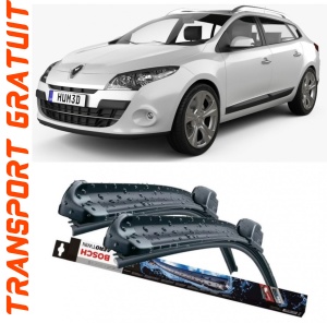Renault Megane III Grandtour Set 2 stergatoare parbriz Bosch Bosch Aerotwin 60 cm/40 cm compatibile cu Renault Megane III Grandtour (Kz0/1) din 2008-2015 (60 cm / 40 cm) accesorii pentru autoturismul tau - masina v126686