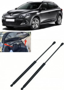 Renault Megane III Set 2 amortizoare pentru portbagaj / haion Krosno compatibil cu Renault Megane III Combi fabricat intre 2008-2015 accesorii pentru autoturismul tau - masina v90805