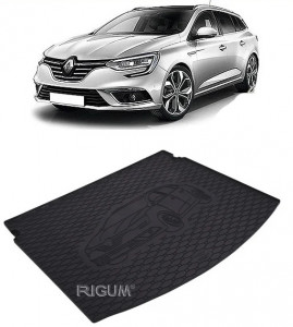 Renault Megane IV Combi din 09.2016 - Prezent, Tavita Pentru Portbagaj Lux Premium Dedicata, Portbagaj Superior *4 accesorii pentru autoturismul tau - masina v191675
