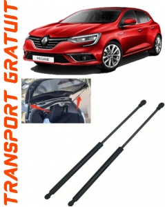 Renault Megane IV Set 2 amortizoare pentru portbagaj / haion Krosno compatibil cu Renault Megane IV Hatchback fabricat intre 2015 accesorii pentru autoturismul tau - masina v90534