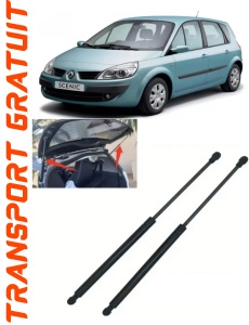 Renault Scenic II Set 2 amortizoare pentru portbagaj / haion Krosno compatibil cu Renault Scenic II Hatchback fabricat intre 2003-2009 accesorii pentru autoturismul tau - masina v90264
