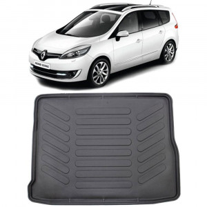 Renault Scenic III (5 Locuri) 2009-2016 Tavita cauciuc pentru protectie portbagaj accesorii pentru autoturismul tau - masina v227113