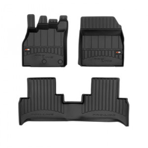Renault Scenic III, Van, Din 04.2009 - 11.2016 , Set Covorase Auto Tip Tavita Premium 3D, din cauciuc accesorii pentru autoturismul tau - masina v170230