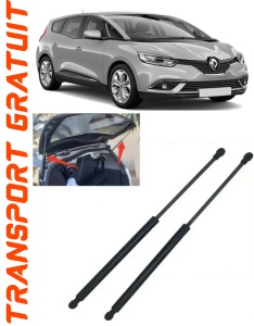 Renault Scenic IV Set 2 amortizoare pentru portbagaj / haion Krosno compatibil cu Renault Scenic IV Hatchback fabricat intre 2016 accesorii pentru autoturismul tau - masina v89966
