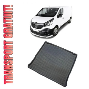 Renault Trafic III Van din 09.2014 - Prezent, Tavita Pentru Portbagaj Lux Premium Dedicata, Apamament Lung In Spatele Randului 3 *1