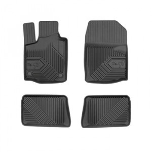 Renault Twingo II Din 06.2007 - 07.2014, Hatchback , Set Covorase Auto Tip Tavita Premium 3D, din cauciuc accesorii pentru autoturismul tau - masina v165986