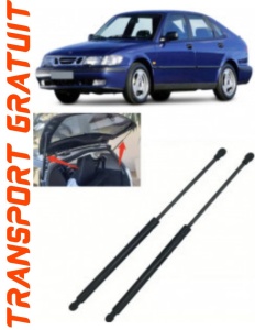 SAAB 9-3 Set 2 amortizoare pentru portbagaj Krosno compatibil cu SAAB 9-3 Hatchback fabricat intre 1998-2002 accesorii pentru autoturismul tau - masina v85402