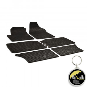 Seat Alhambra (1996 -2009) Set 6 covorase auto cauciuc Urban Line accesorii pentru autoturismul tau - masina v238654
