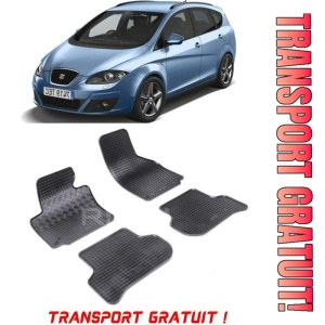 Seat Altea Xl Freetrack, Van, fabricat din 07.2006 - 08.2015, set covorase auto dedicate, din cauciuc 100% Premium - Transport Gratuit
